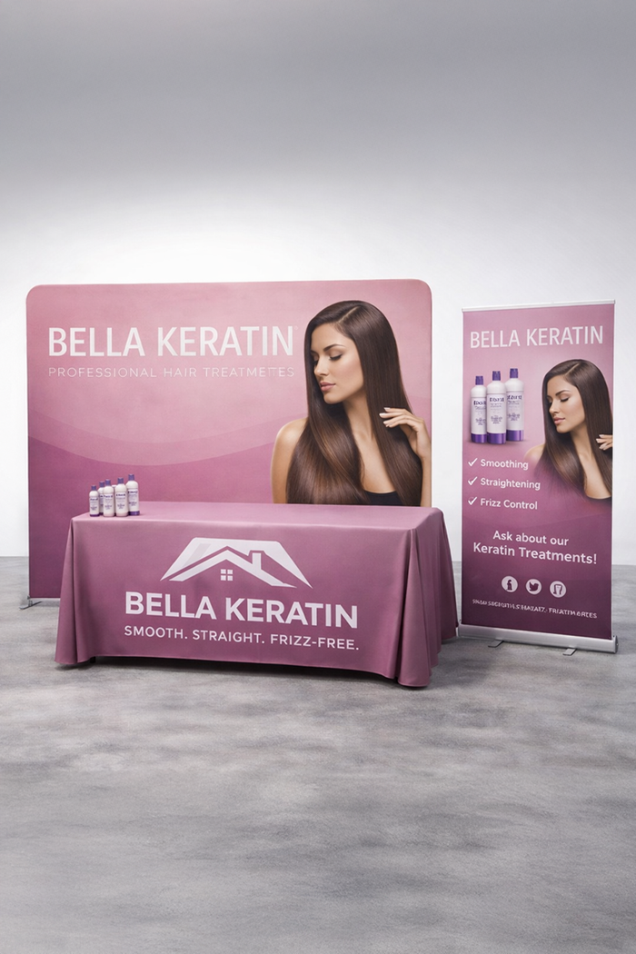 10ft Tension Backdrop Display Package