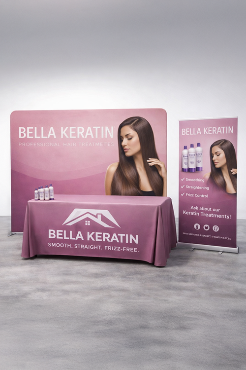 10ft Tension Backdrop Display Package