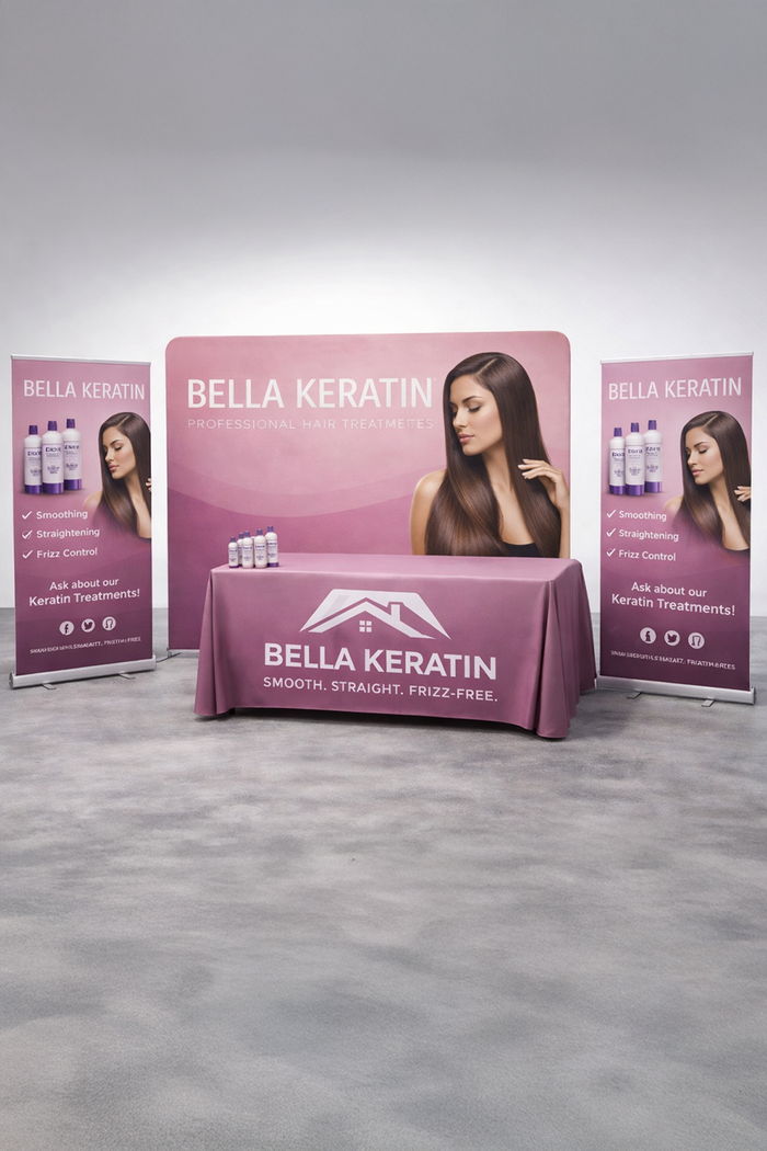 10ft Tension Backdrop Display Package