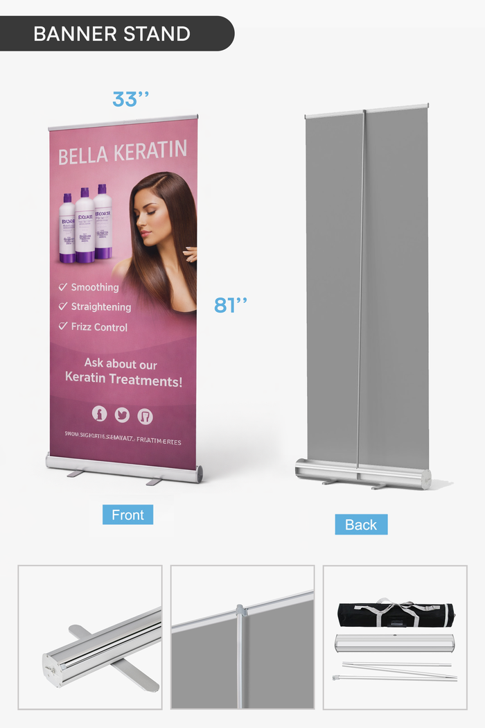 10ft Tension Backdrop Display Package