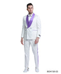 2 PC Satin Shawl Collar Suit - Giorgio's Menswear