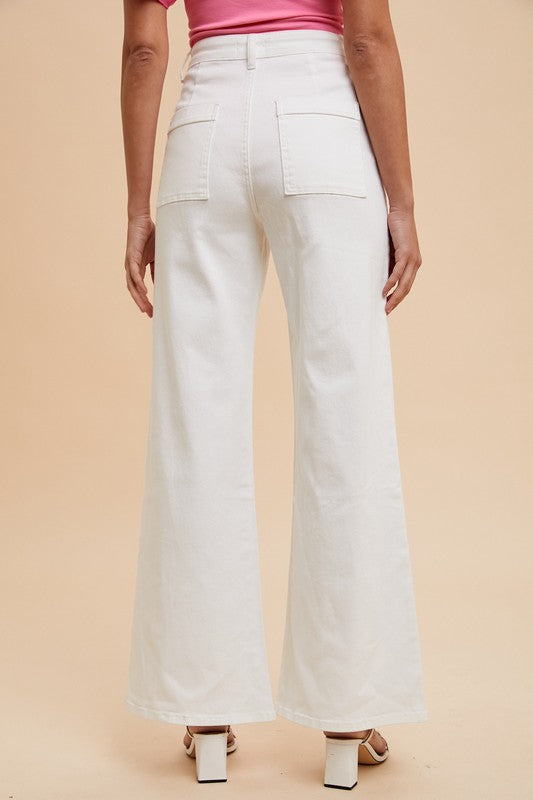 2 Pocket Wide Leg Jean