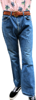 70s Levis Orange Tab Bell Bottoms 0217       W36