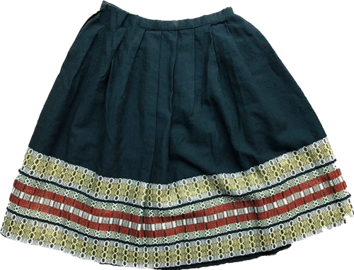 70s Madawaska Weavers Wool Skirt        W27