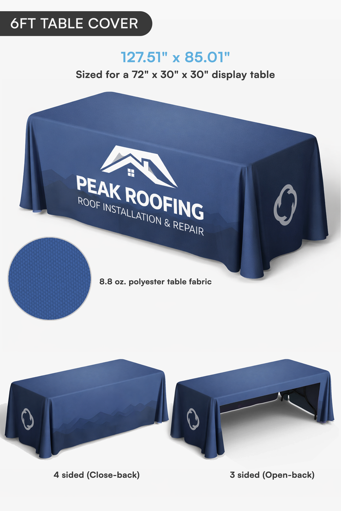 8ft Tension Backdrop Display Package