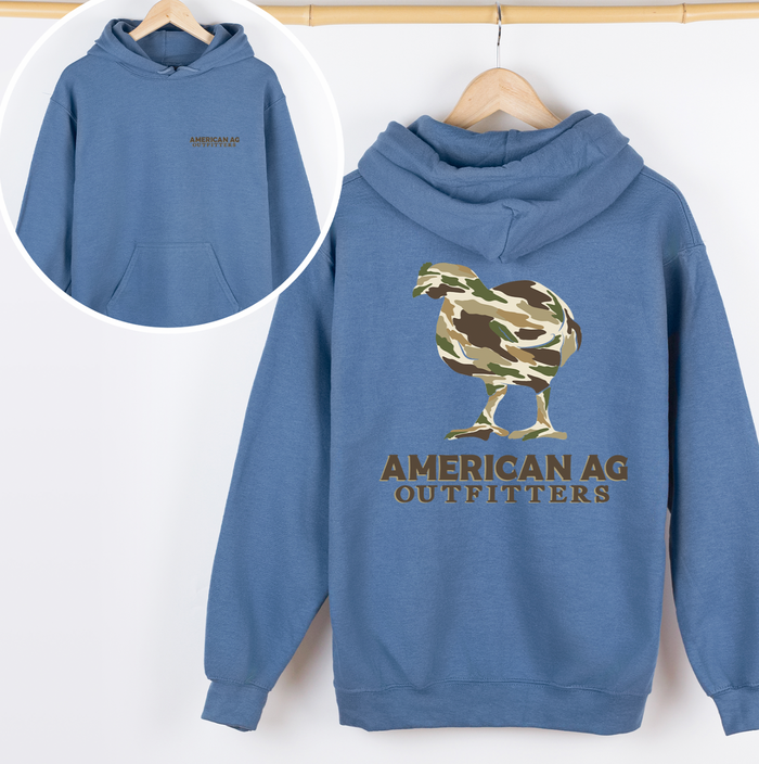 AAO CAMO CHICKEN – Hoodie - Front and Back!