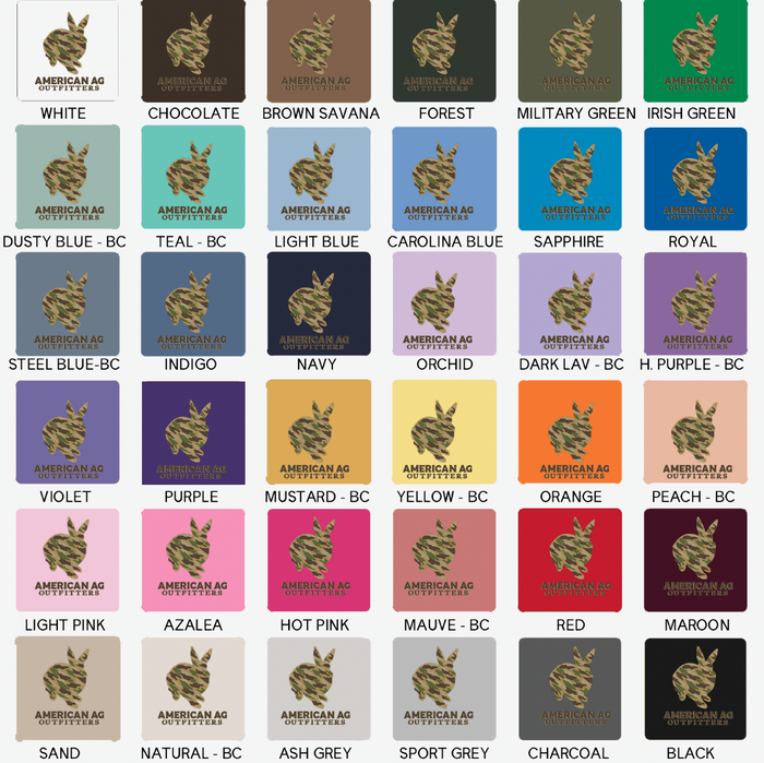 AAO CAMO RABBIT – Hoodie - Front and Back!