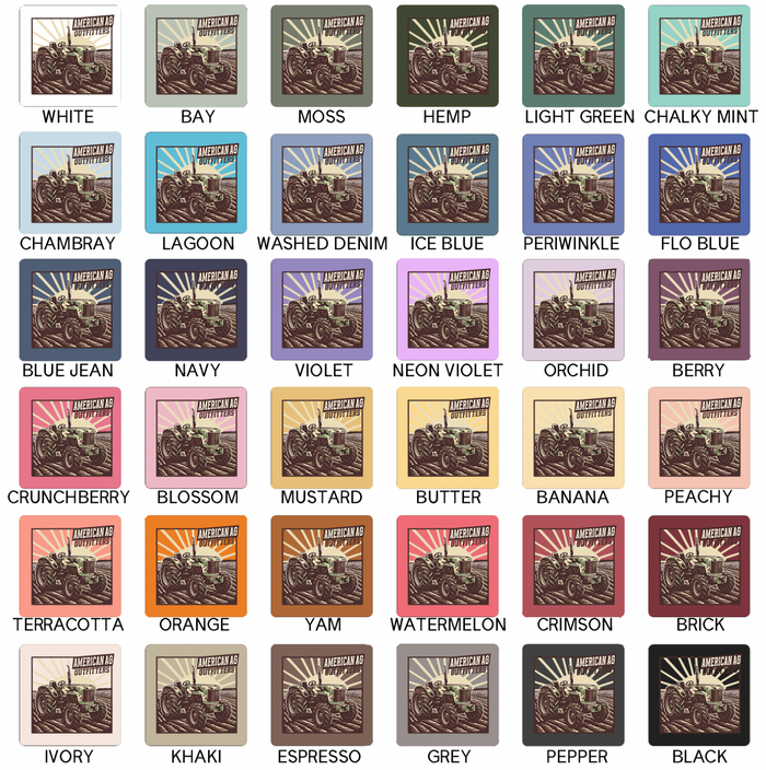 AAO Camo Tractor– Comfort Colors T-Shirt