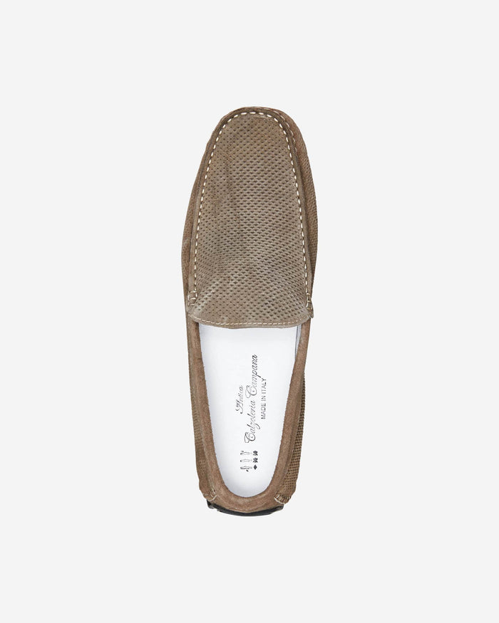 Acri Suede Loafer - Men's Loafers at Menzclub