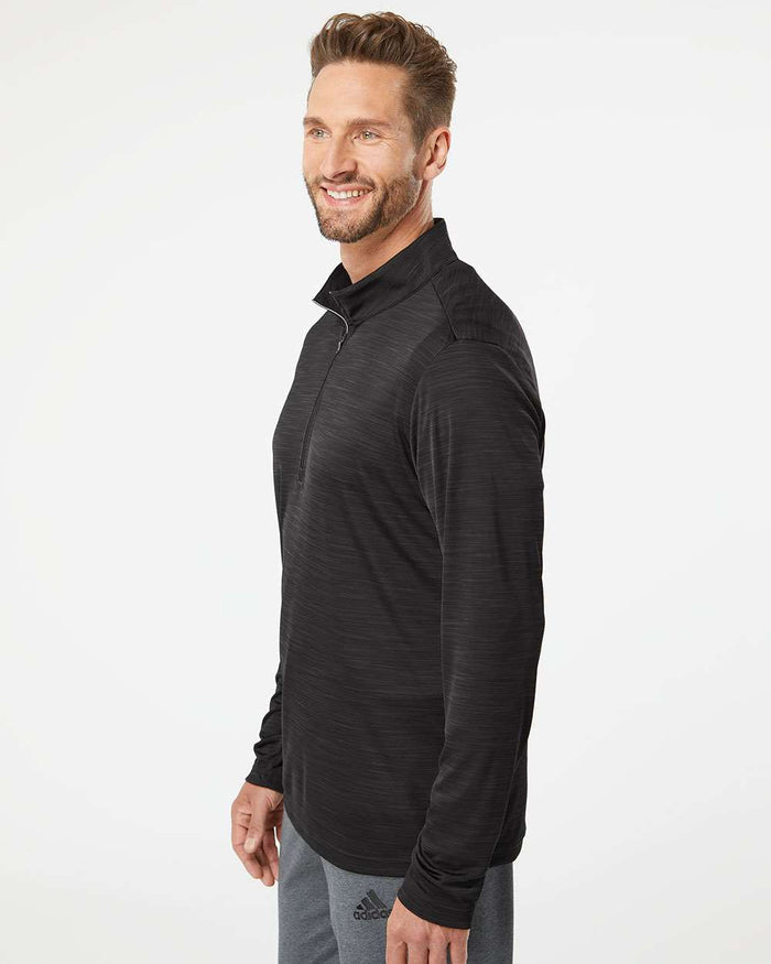 Adidas Men's Lightweight Mélange Quarter-Zip Pullover A475