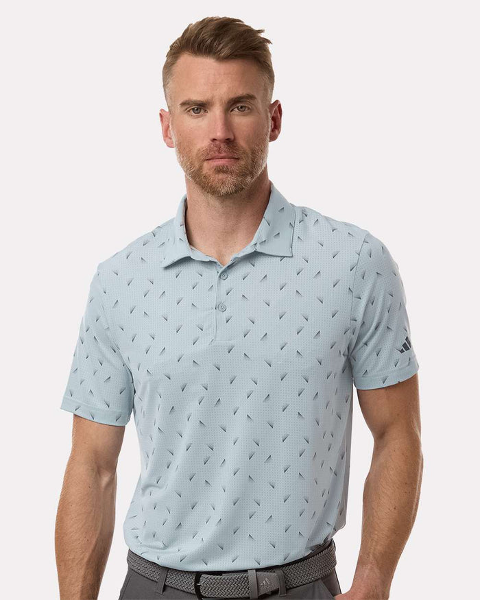 Adidas Men's Ultimate365 Mesh Print Polo A2012