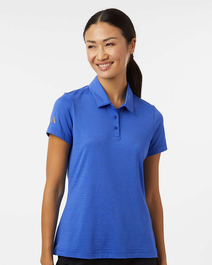 Adidas Women's Textured Stripe Polo A707