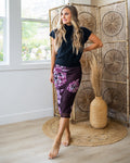 Adley Floral Mesh Skirt - Color Options Available! Sew In Love Plum Floral