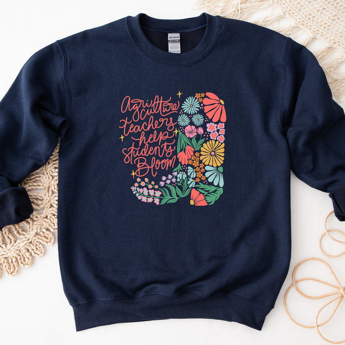 Ag Teachers Help Students Bloom– Crewneck