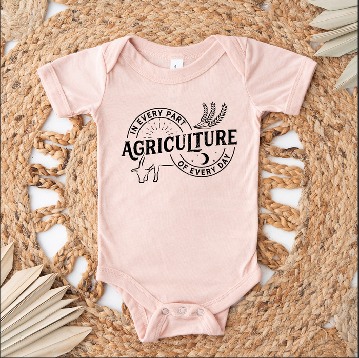 Agriculture: In Every Part Of Every Day Black Ink - Infant/Toddler/Youth