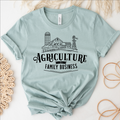 Agriculture is a Family Business Black Ink - Bella Canvas T-Shirt