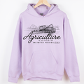Agriculture is a Field of Unlimited Opportunities Black Ink - Hoodie