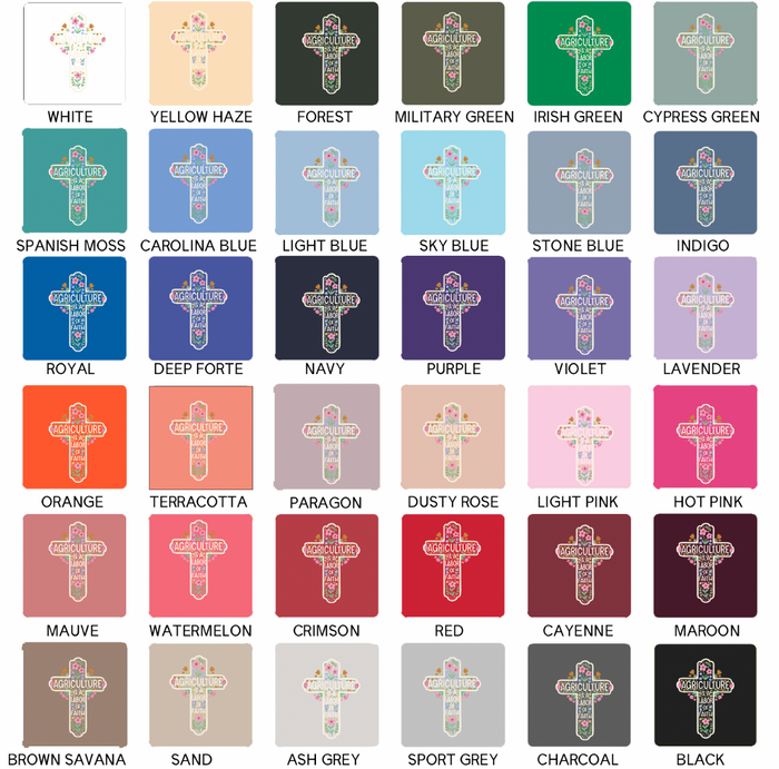 Agriculture Is A Labor Of Faith – Crewneck