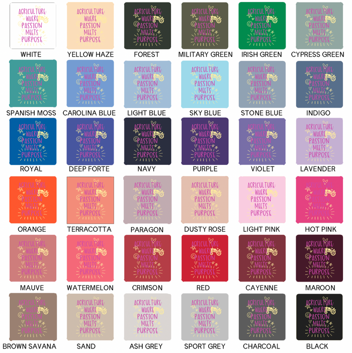 Agriculture Where Passion Meets Purpose– Crewneck