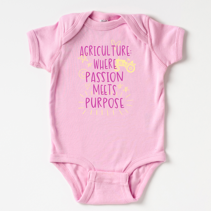 Agriculture Where Passion Meets Purpose– Infant/Toddler/Youth
