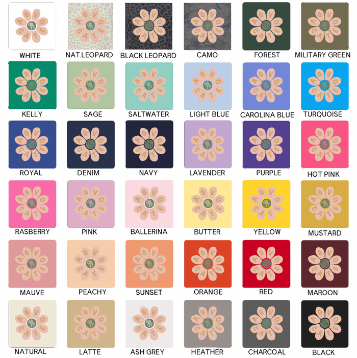 Agvocate Flower– Infant/Toddler/Youth