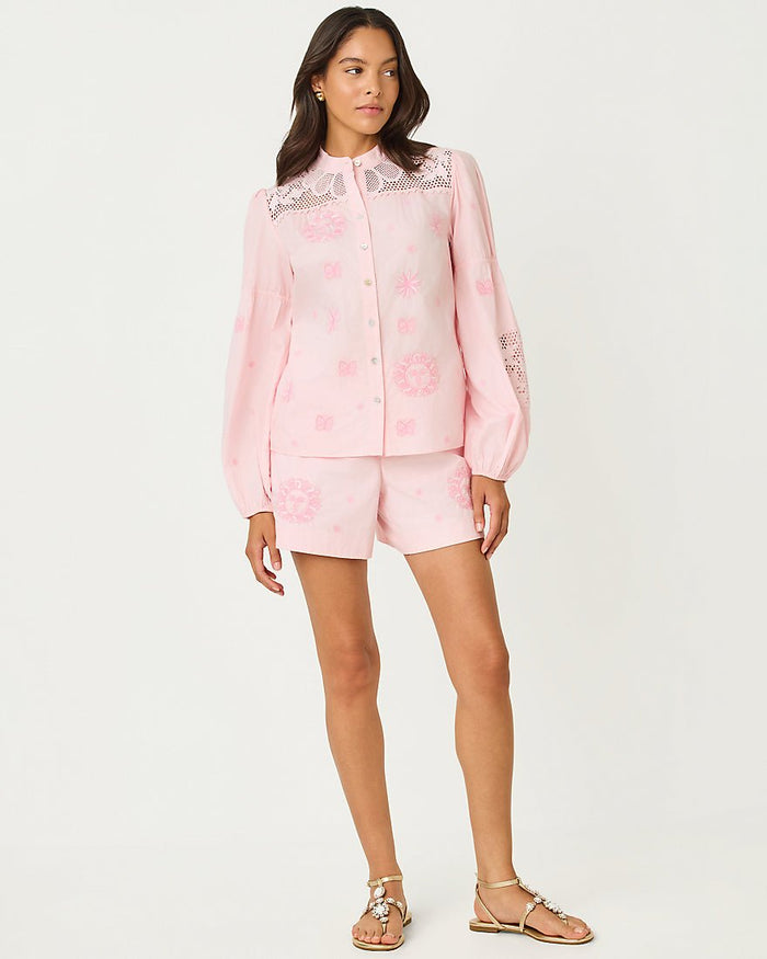 Lilly Pulitzer - Alameda High Rise Short - Pink Muse