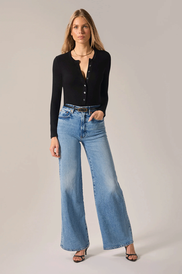 Alexa Wide Leg - Euclid Wash