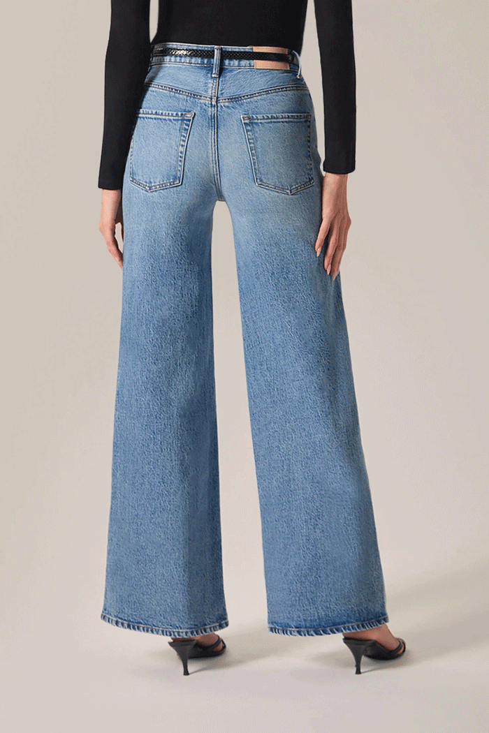 Alexa Wide Leg - Euclid Wash