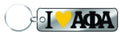 Alpha Phi Alpha Keychain