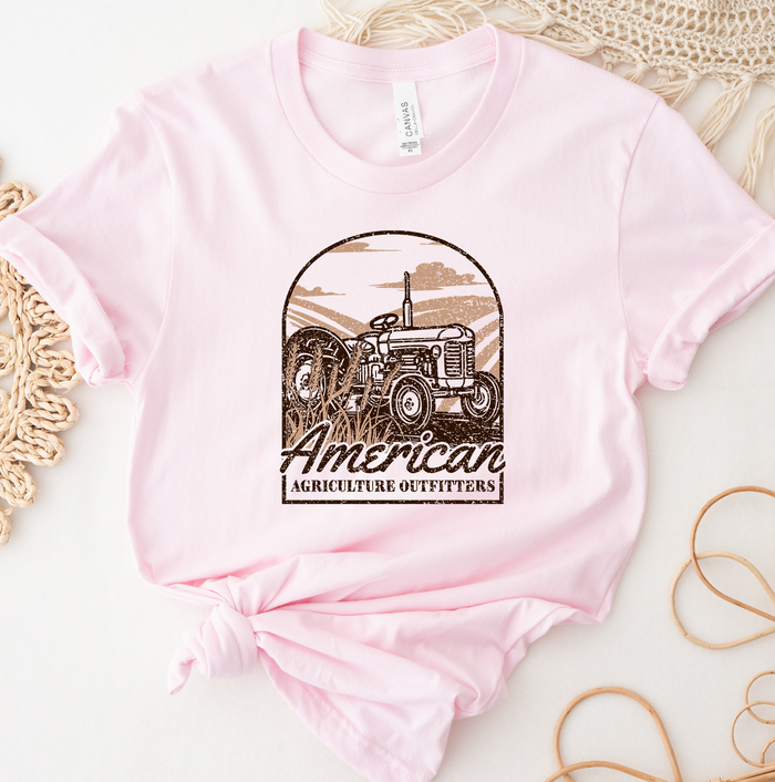American AG Outfitters Tractor- Bella Canvas T-Shirt