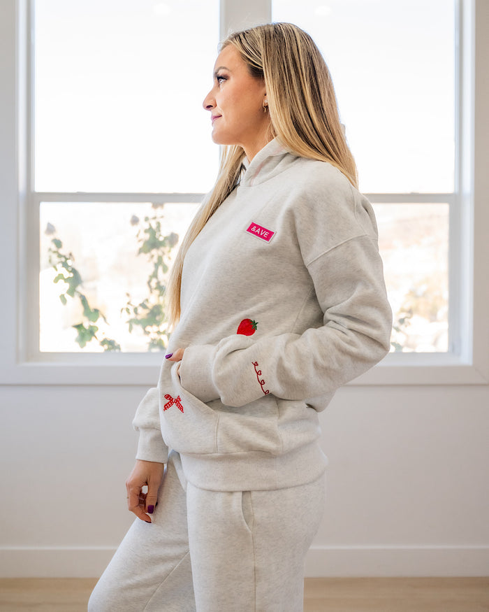 Ampersand Ave Comfort Zone Hoodie - Girly Things FINAL SALE Ampersand Ave