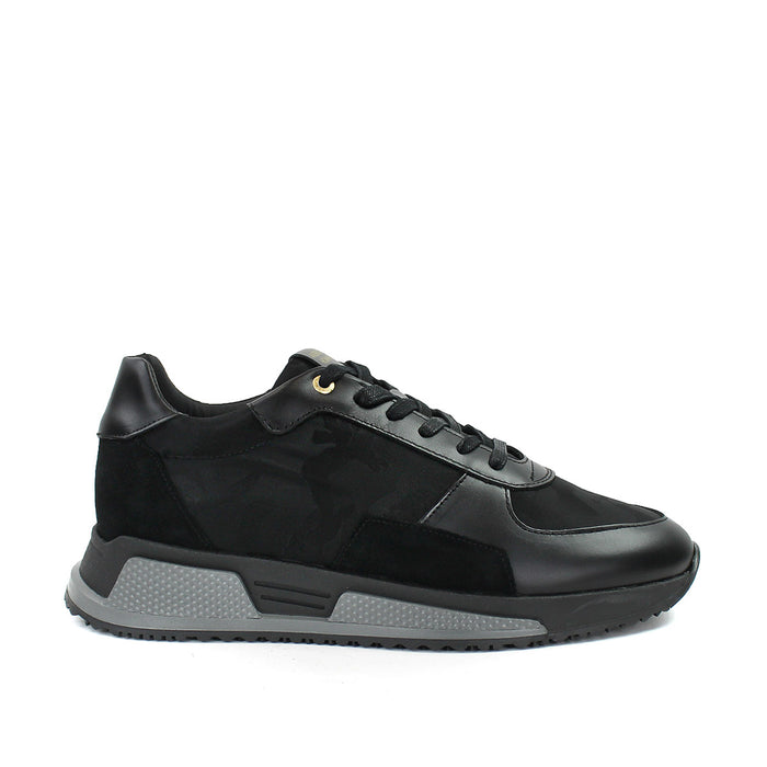 Android Homme - El Matador Monochromatic Camo Trainers In Black - Nigel Clare
