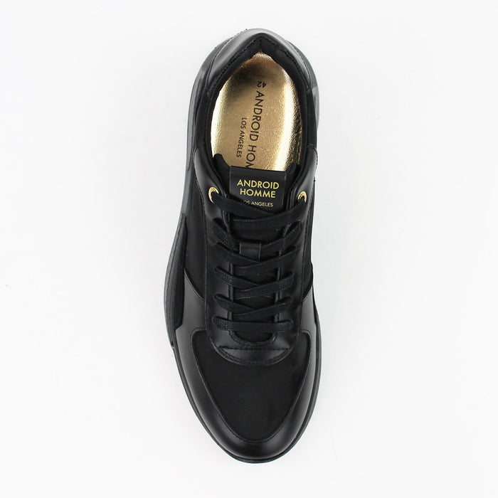 Android Homme - El Matador Monochromatic Camo Trainers In Black - Nigel Clare
