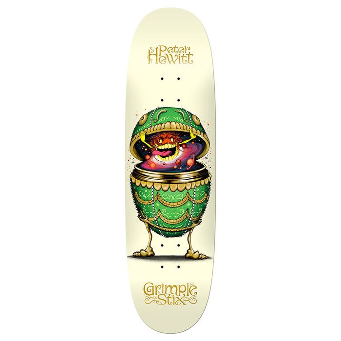 Antihero Peter Hewitt Grimplestix Fabrage Egg Shape Skateboard Deck 8.75" pure boardshop