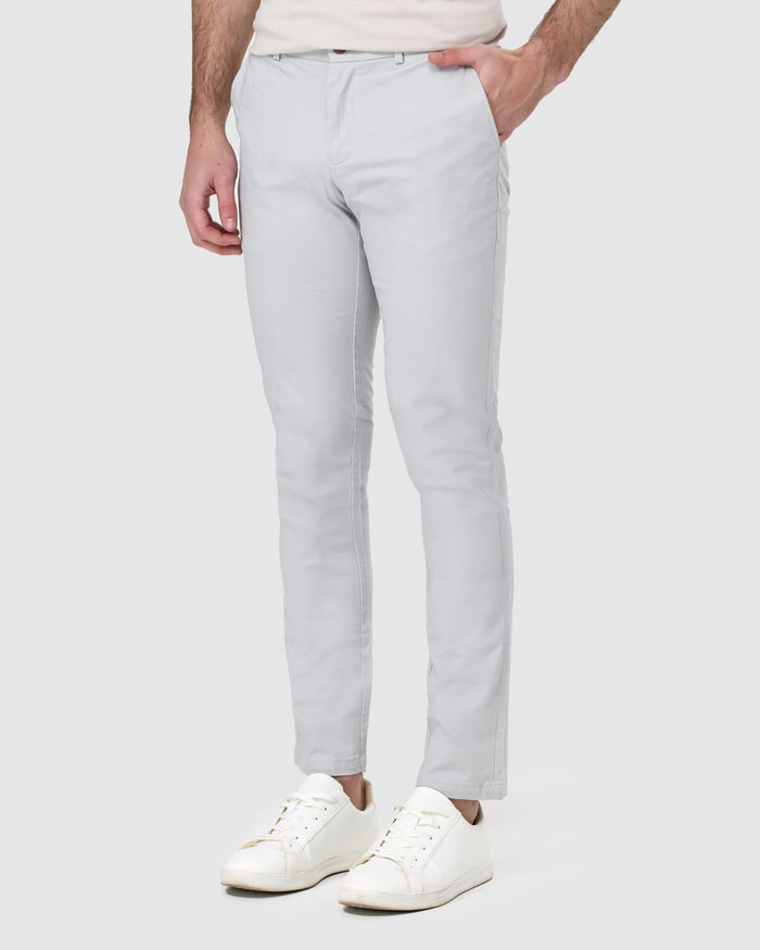 Asquith Stone Chino - Men's Pants at Menzclub