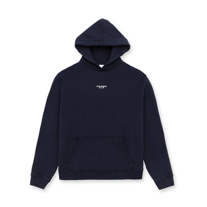 Axel Arigato - Focus Logo Hoodie in Navy - Nigel Clare