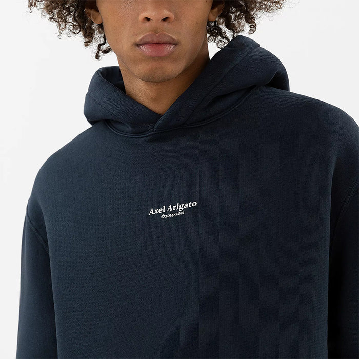 Axel Arigato - Focus Logo Hoodie in Navy - Nigel Clare