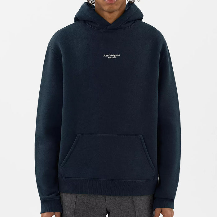 Axel Arigato - Focus Logo Hoodie in Navy - Nigel Clare