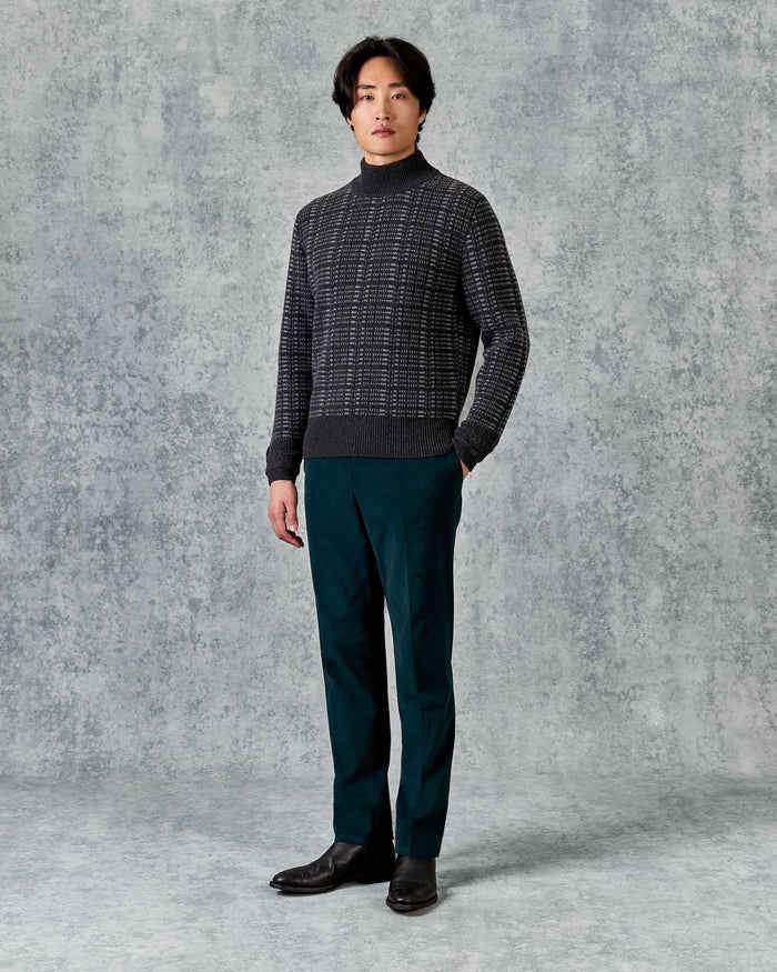 Ballentyne Merino Wool Morse Code Knit