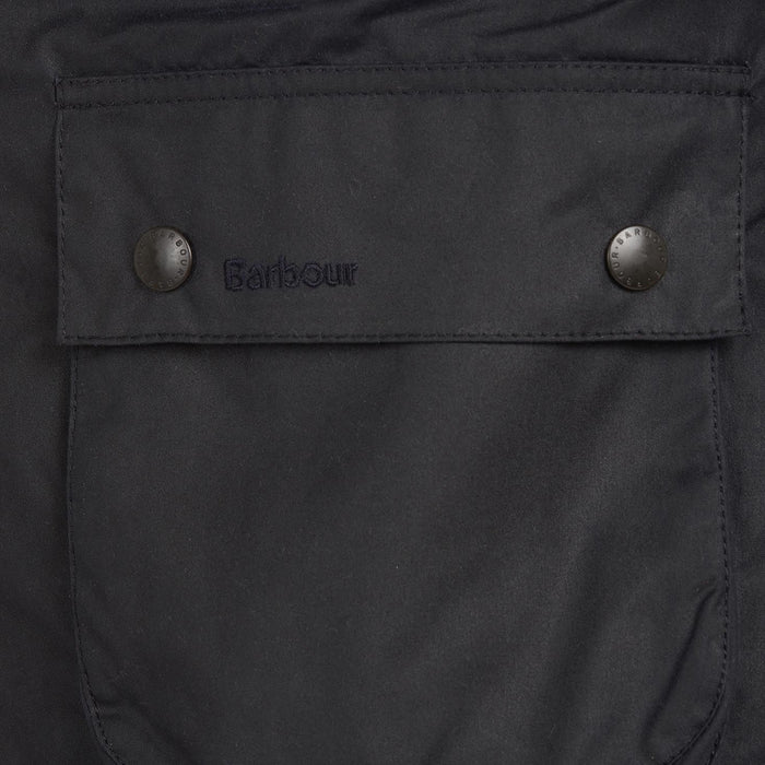 Barbour - Ashby Wax Jacket in Navy - Nigel Clare