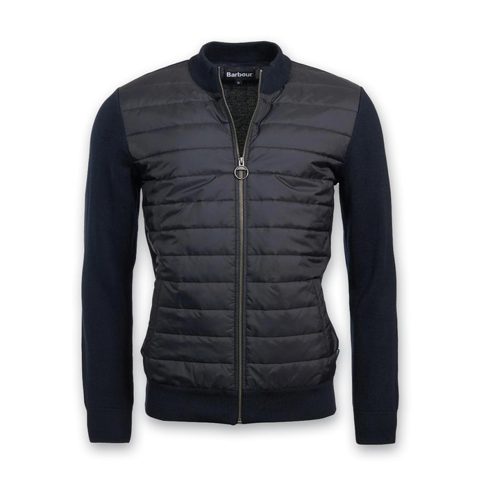 Barbour - Carn Baffle Zip Through Jacket in Navy - Nigel Clare