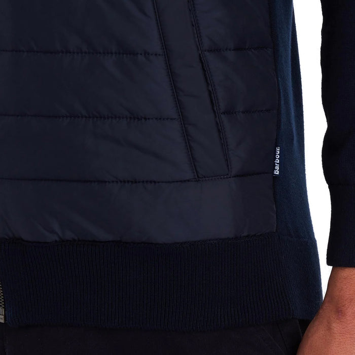 Barbour - Carn Baffle Zip Through Jacket in Navy - Nigel Clare