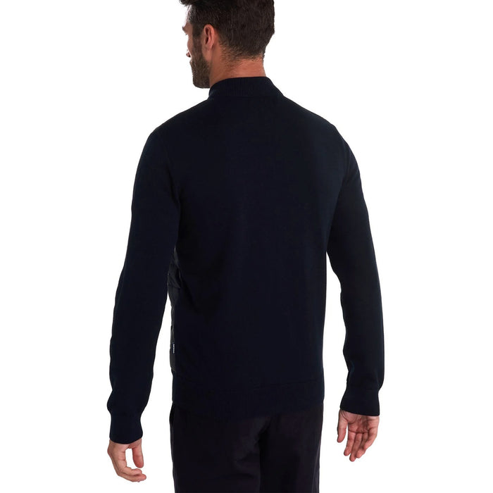 Barbour - Carn Baffle Zip Through Jacket in Navy - Nigel Clare