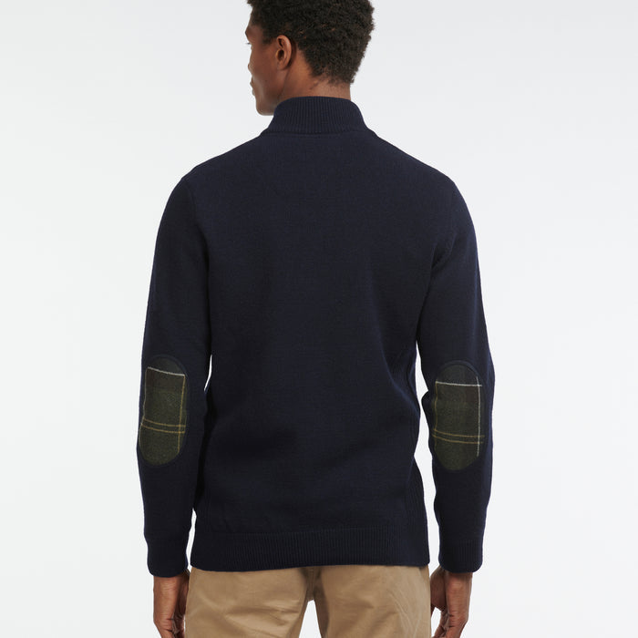 Barbour - Holden Half Zip Jumper in Navy - Nigel Clare