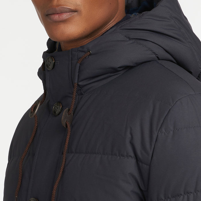 Barbour - Mobury Quilted Jacket In Navy - Nigel Clare