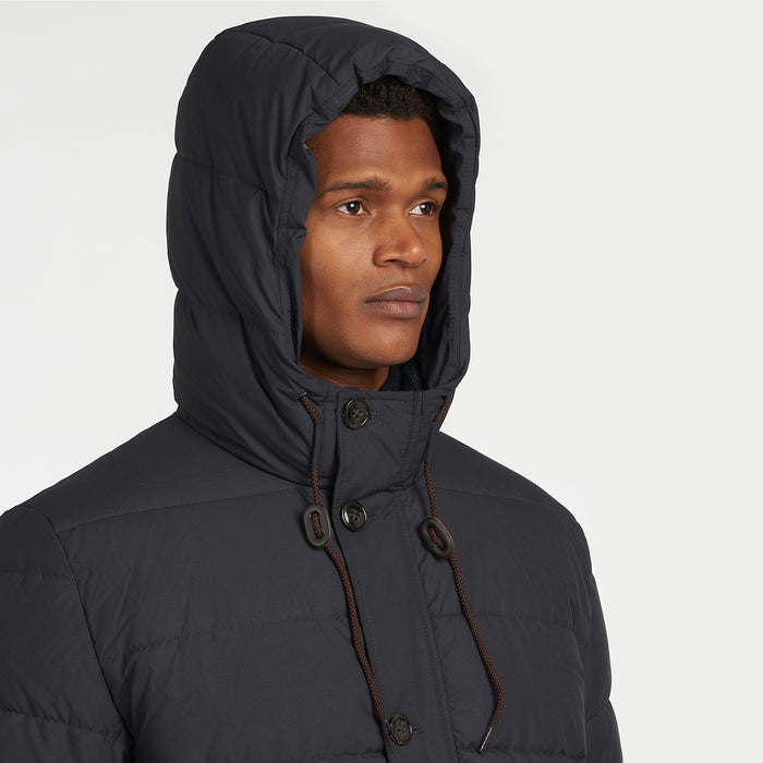 Barbour - Mobury Quilted Jacket In Navy - Nigel Clare