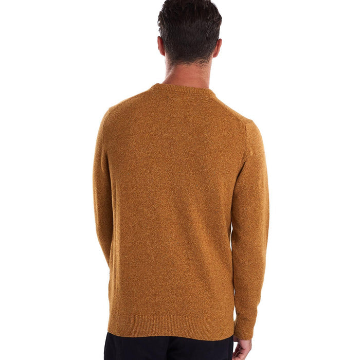 Barbour - Tisbury Crew Neck Knit Jumper in Copper - Nigel Clare