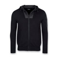 Barbour International - Swift Knit Zip Up Hoodie in Black - Nigel Clare