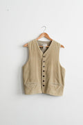 barley corduroy vest