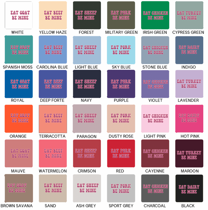 BE MINE - CHOOSE YOUR ANIMAL – Crewneck